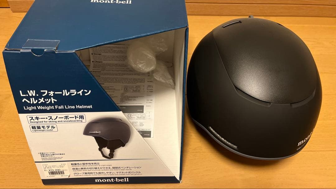 mont-bell L.W.フォールラインヘルメット サイズM/L