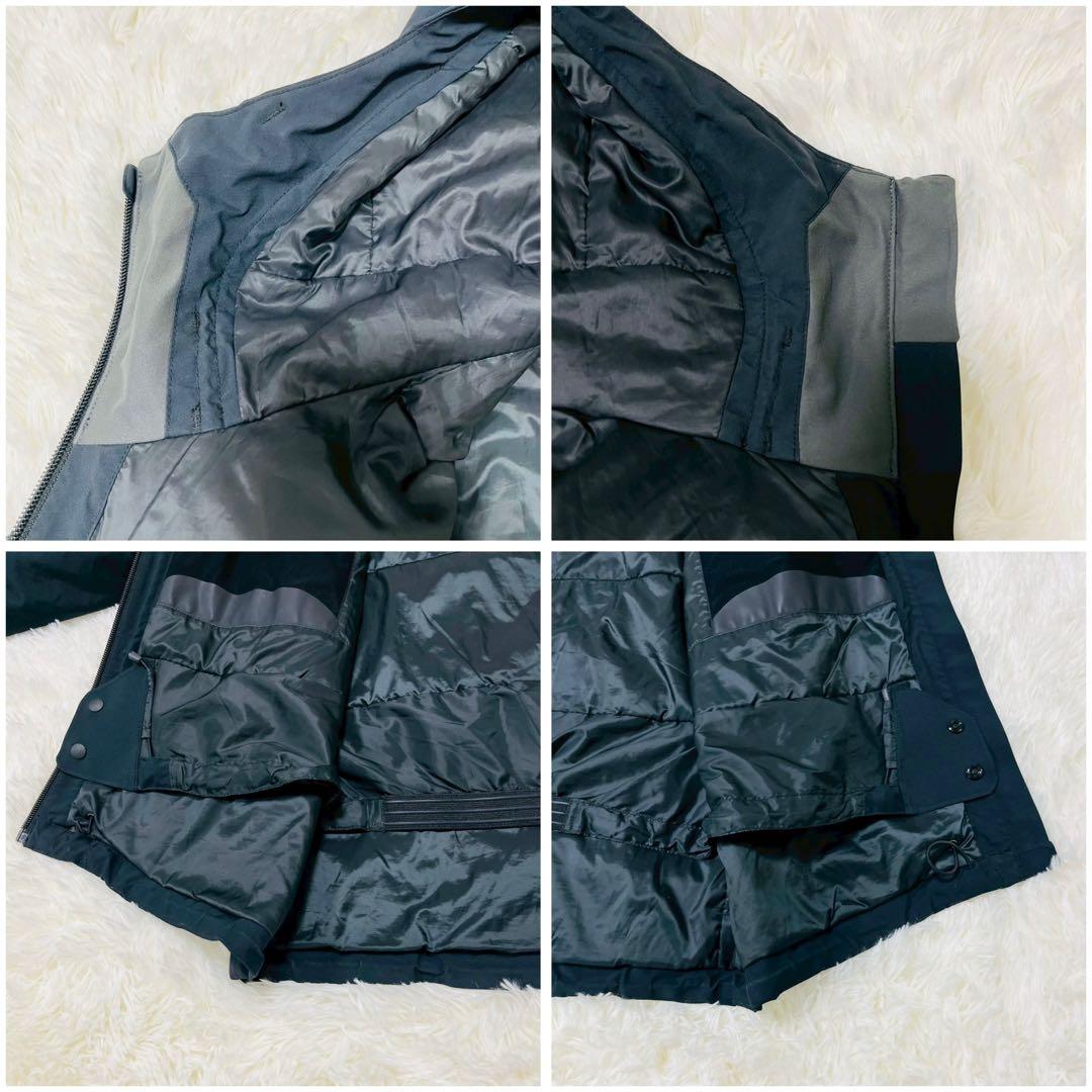 モンベル　パウダーステップ パーカ XL　ブラック　スタッフバックなし①