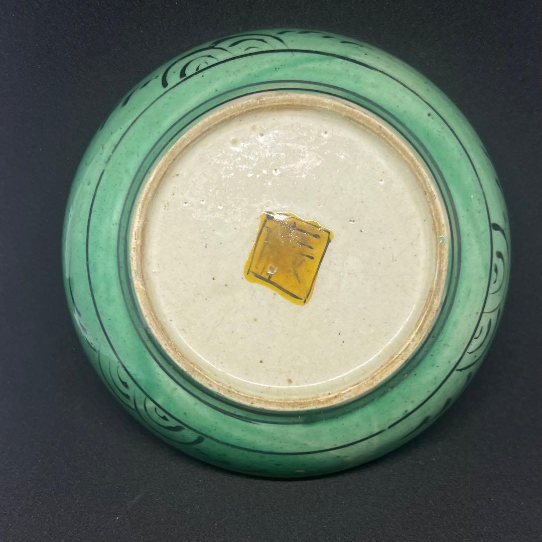 九谷 焼 花鳥 皿 5客 美術品 骨董