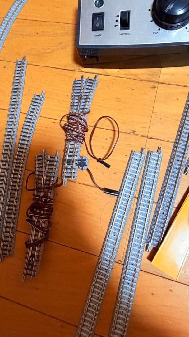 TOMIX N-600 コントローラーとレールセット