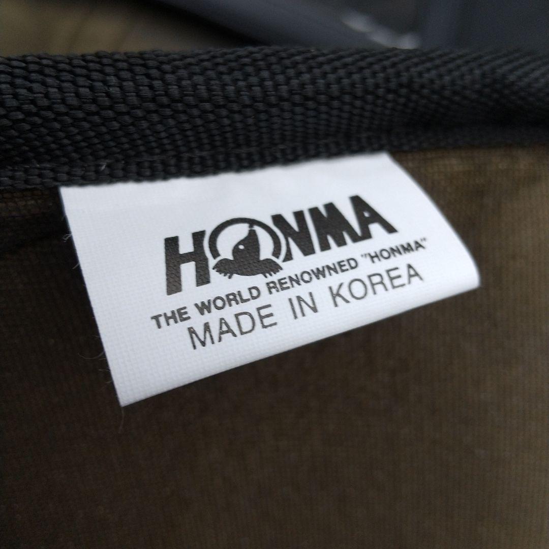 HONMA ゴルフバッグ 黒 ショルダーストラップ付き