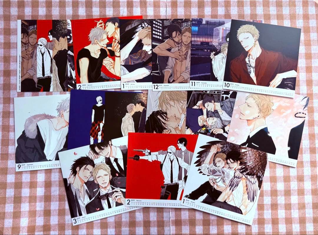 ナツメカズキ サイン会 限定 2019カレンダー