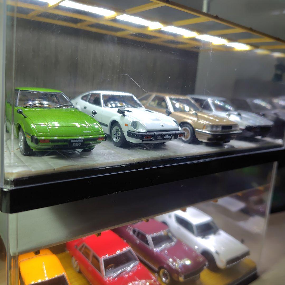 国産名車展示場風ジオラマ