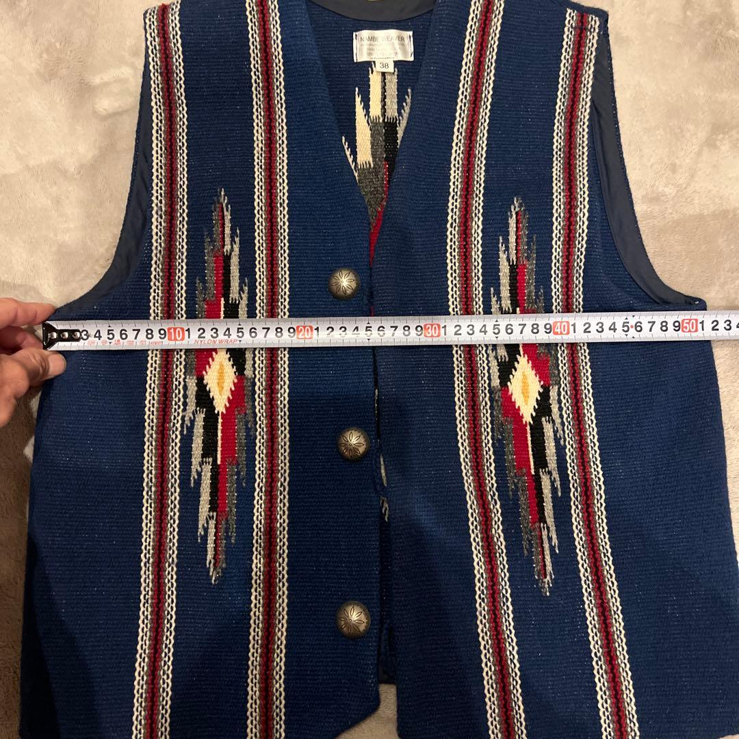 NAMBE WEAVER ハンドウーブンウールベスト 38