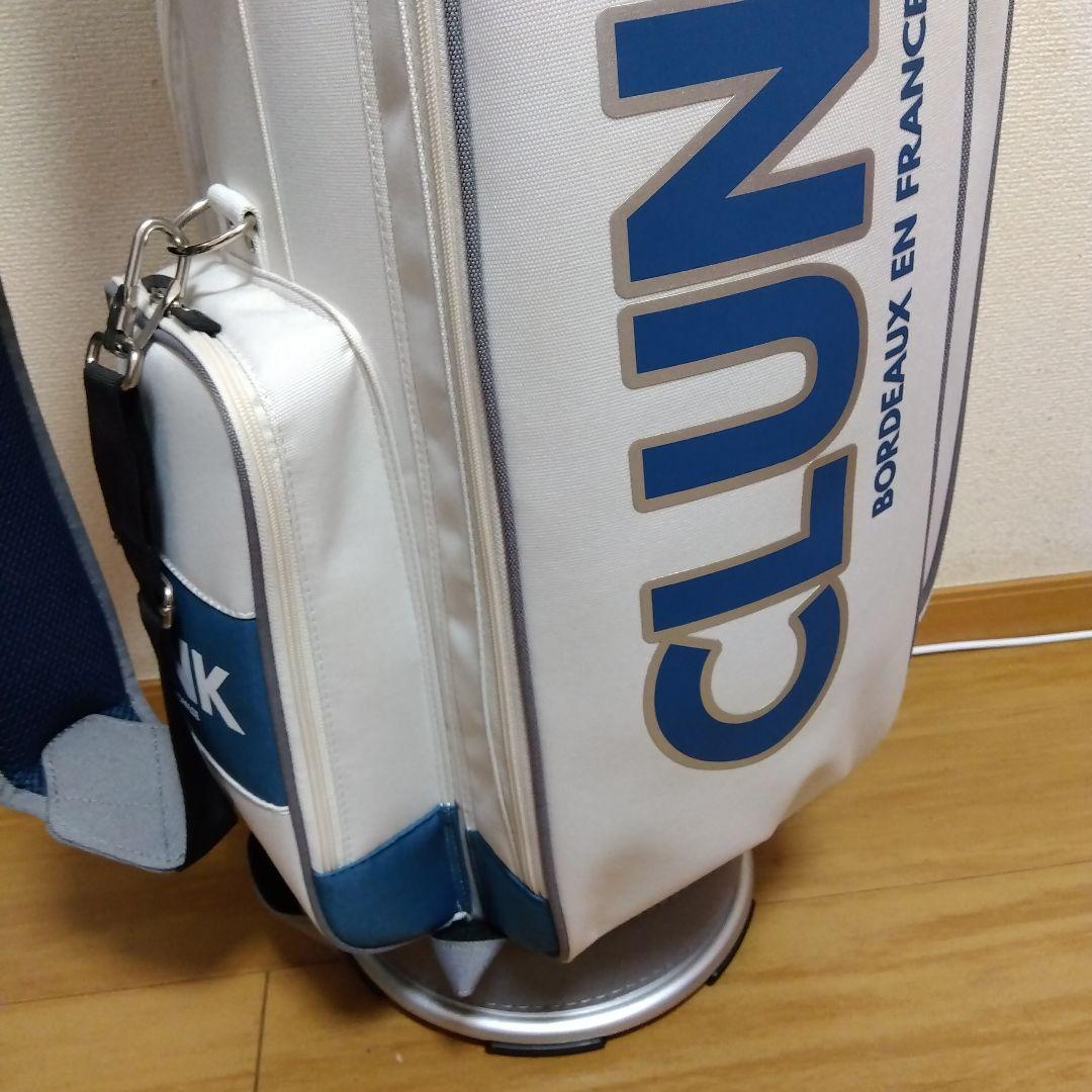 CLUNK 9インチ ゴルフバッグミニポーチ付きとヘッドカバー３点セット 新品