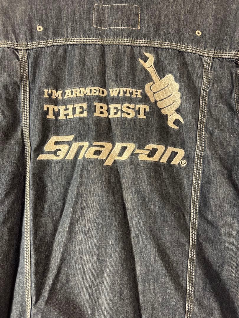 スナップオン デニムオールインワン Snap-on ツナギ