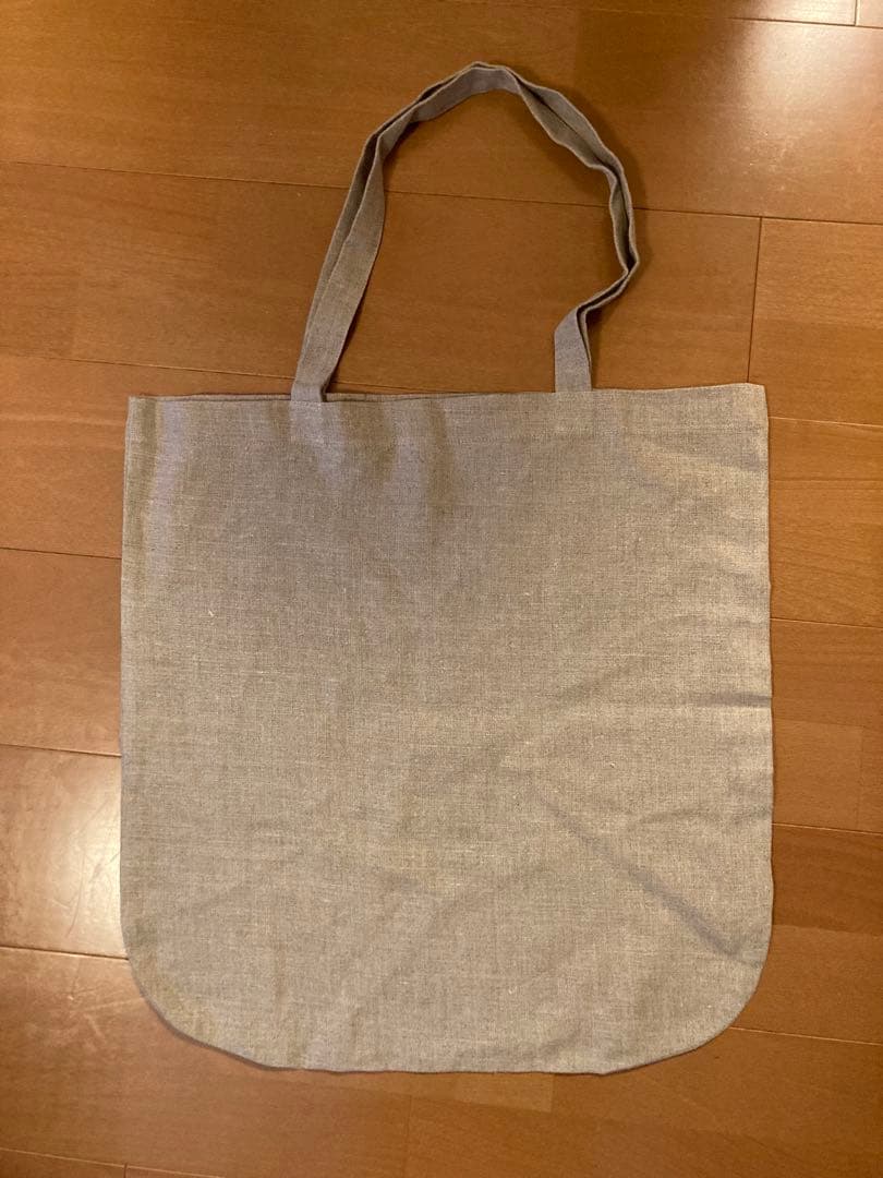 （希少）Poilane ポワラーヌ 刺繍入 リネン バッグ