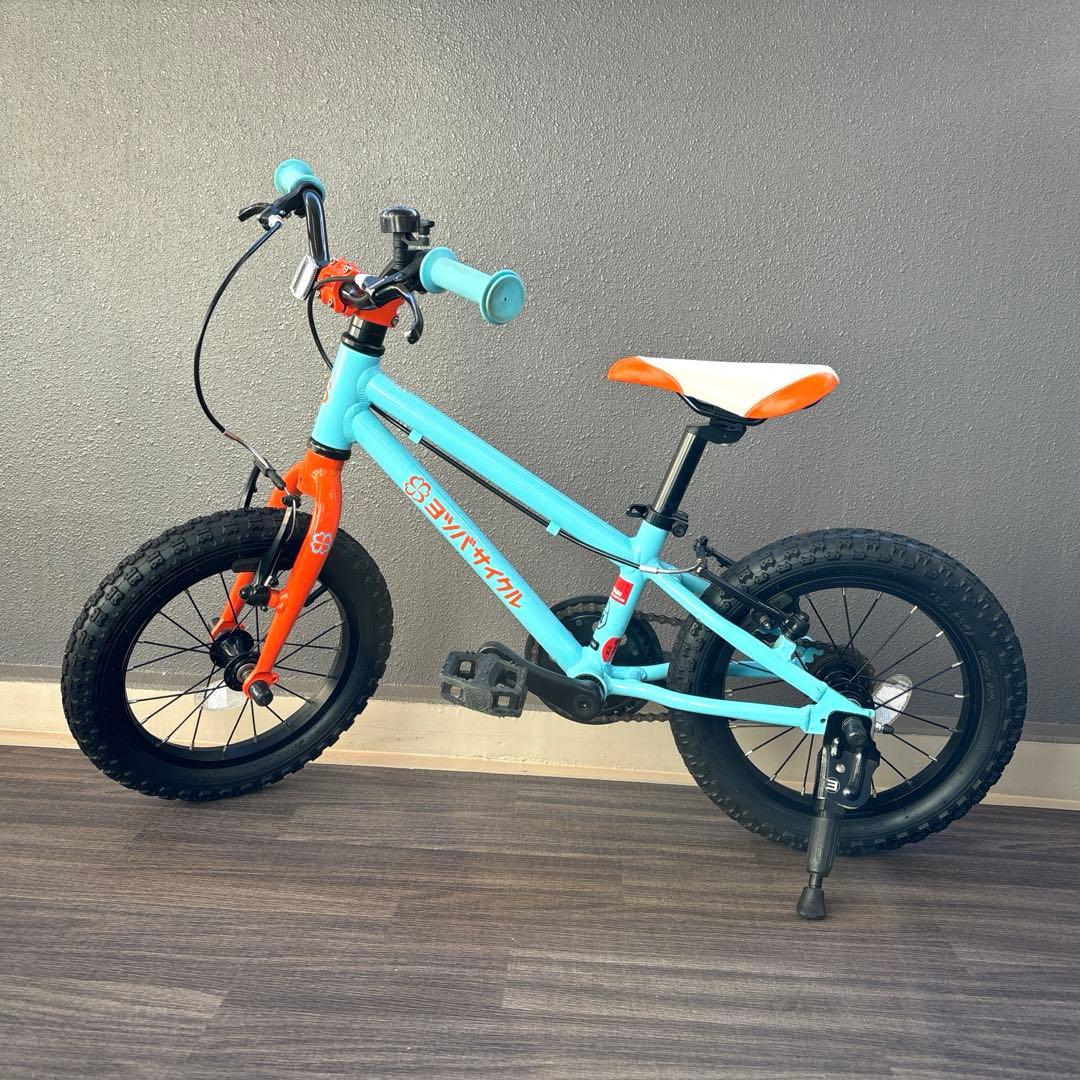 ヨツバサイクル　14インチ　ラムネブルー