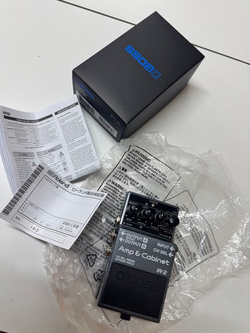 BOSS IR-2 アンプ & キャビネットシミュレーター