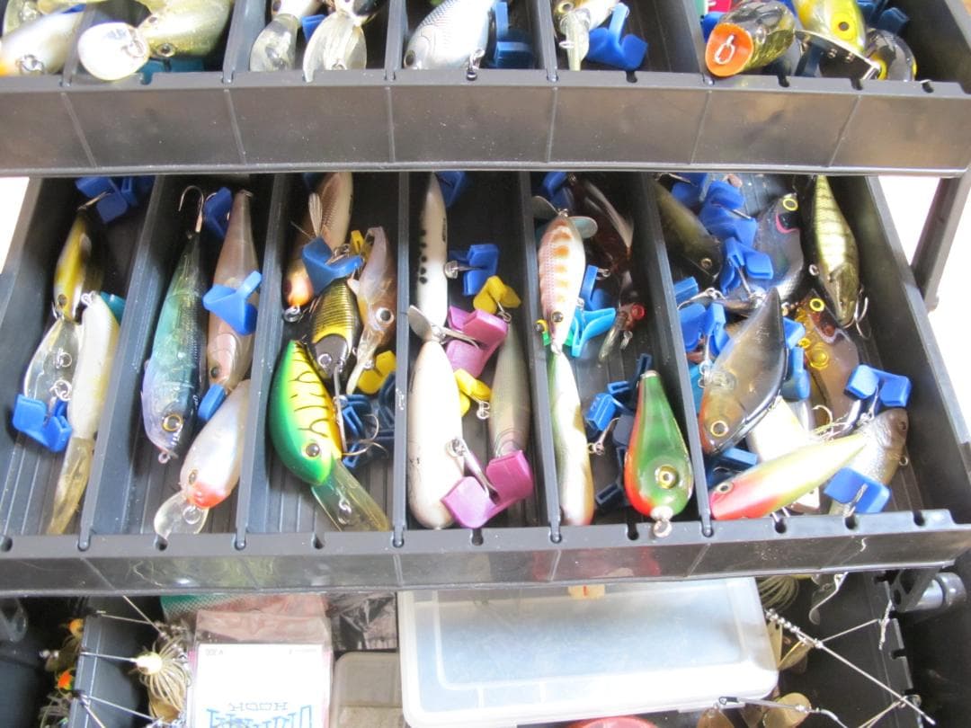 バス釣り引退セット　新品・中古ルアー