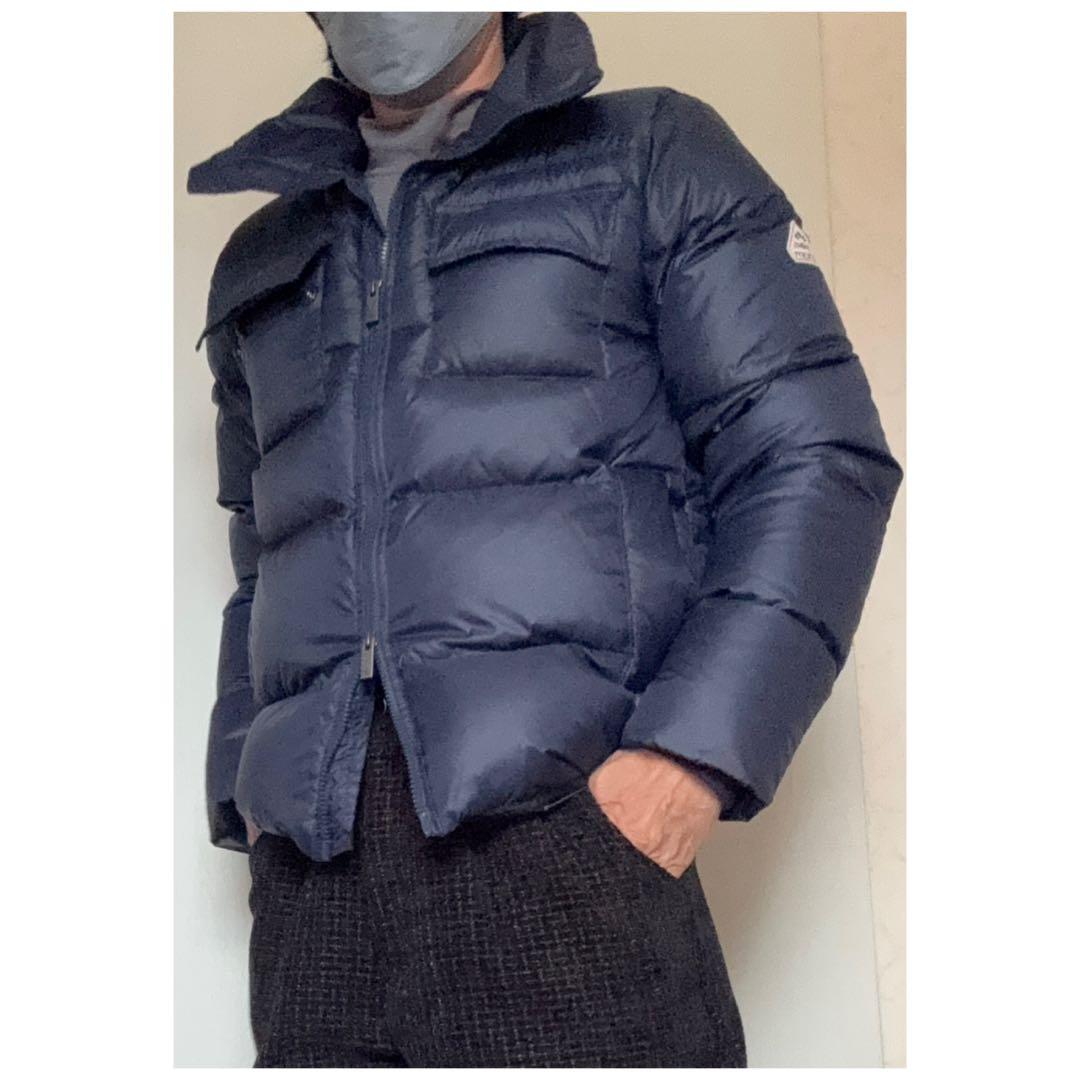 PYRENEX BASILE ダウンジャケット S ネイビー 極美品