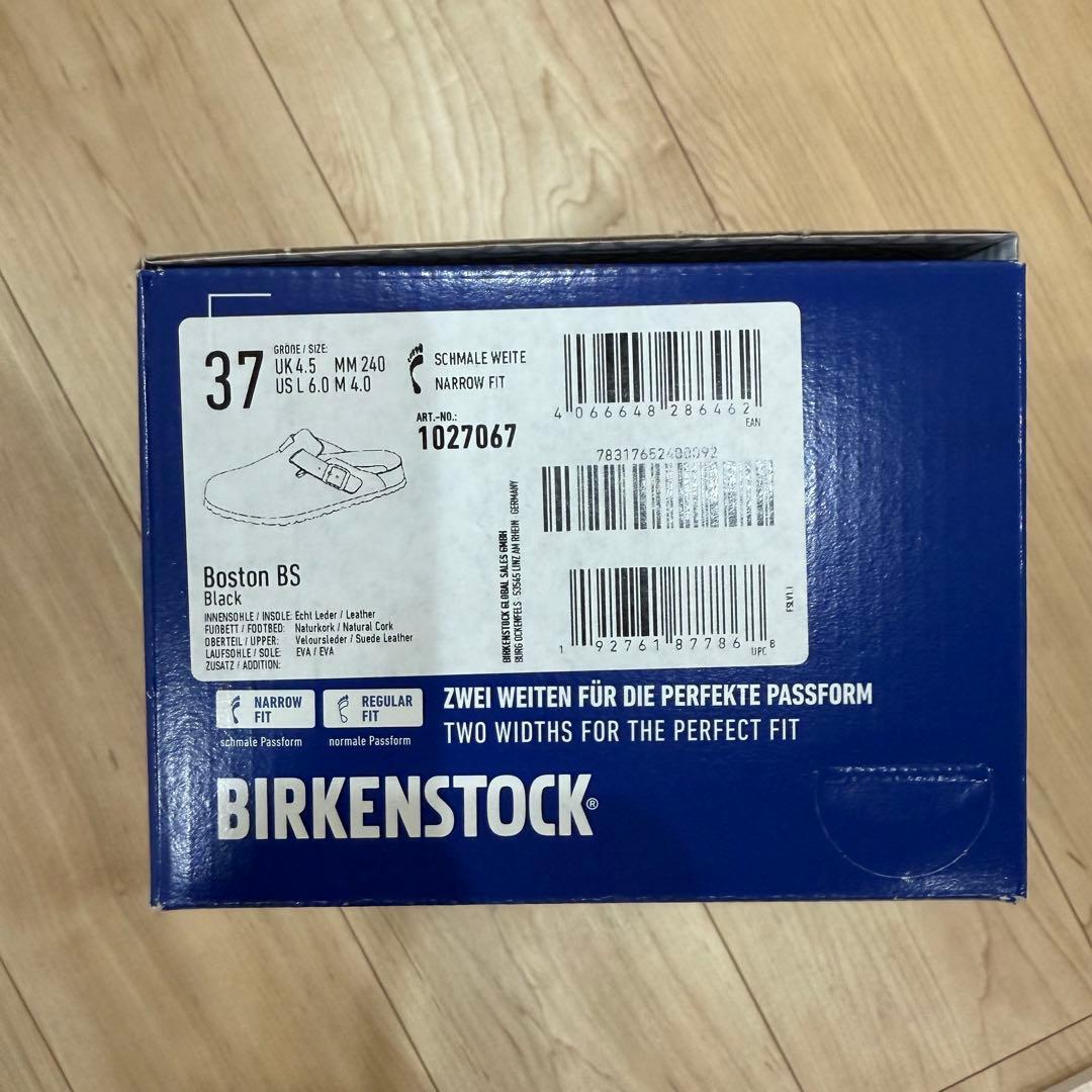 【極美品】ビリケンシュトック ボストン 37(24.0.cm)