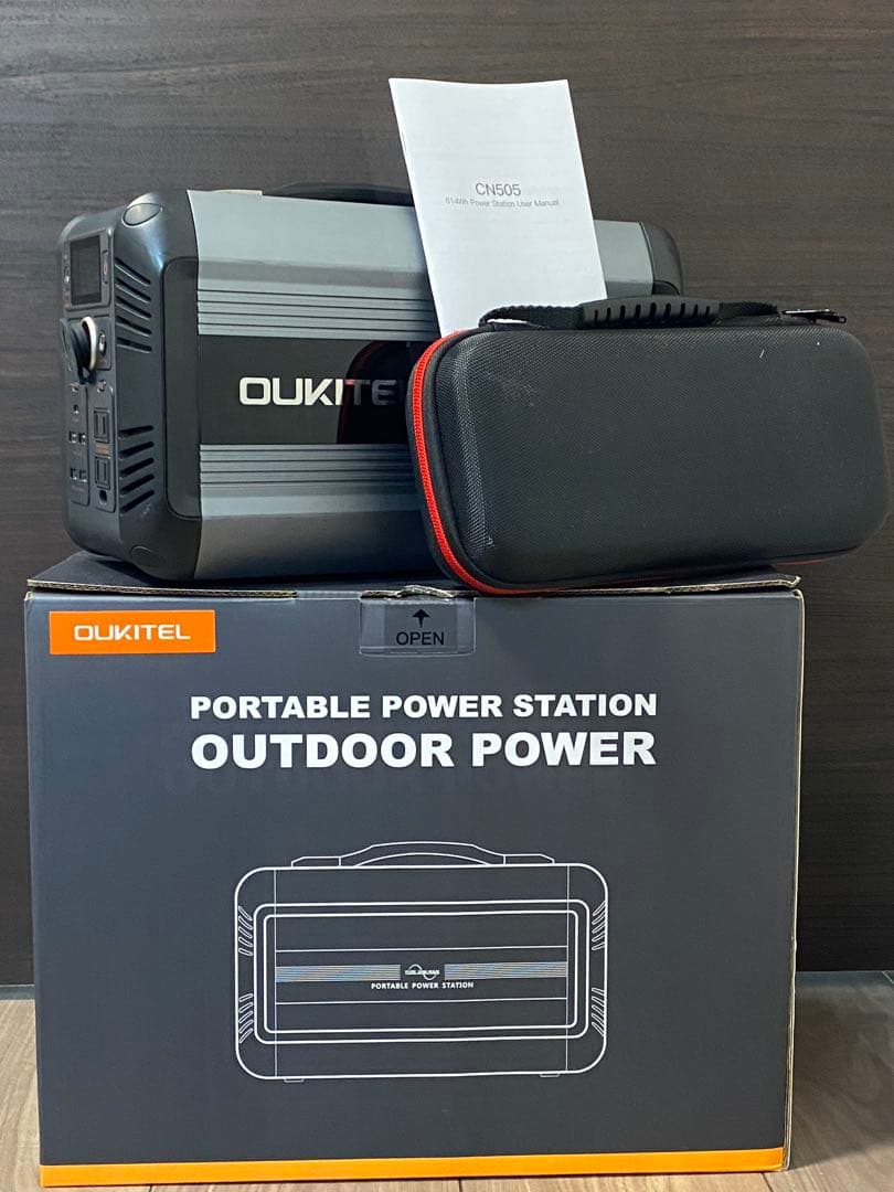 ポータブル電源OUKITEL CN505大容量192000mAh/614.4Wh