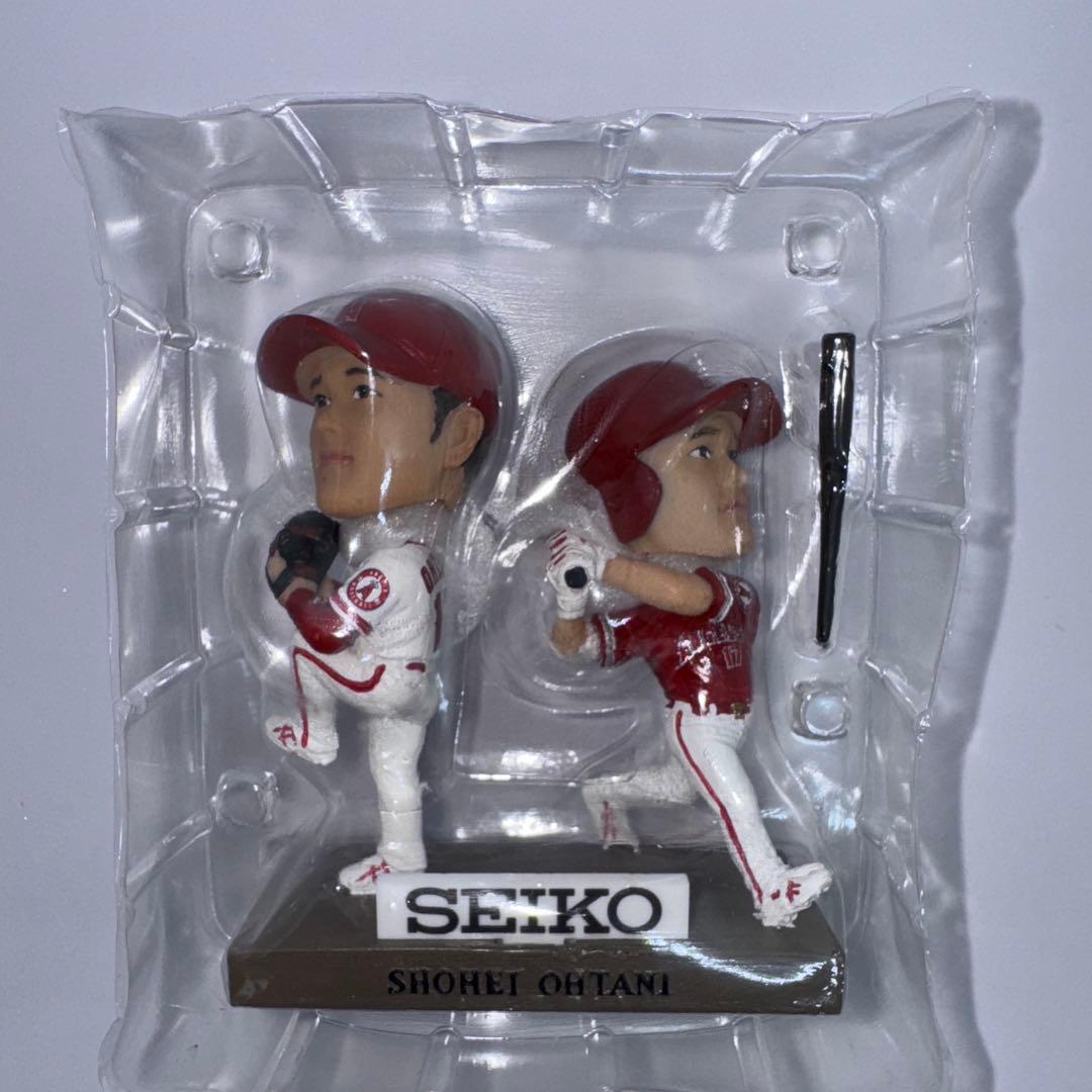 大谷翔平　2刀流ボブルヘッドフィギュア　SEIKO