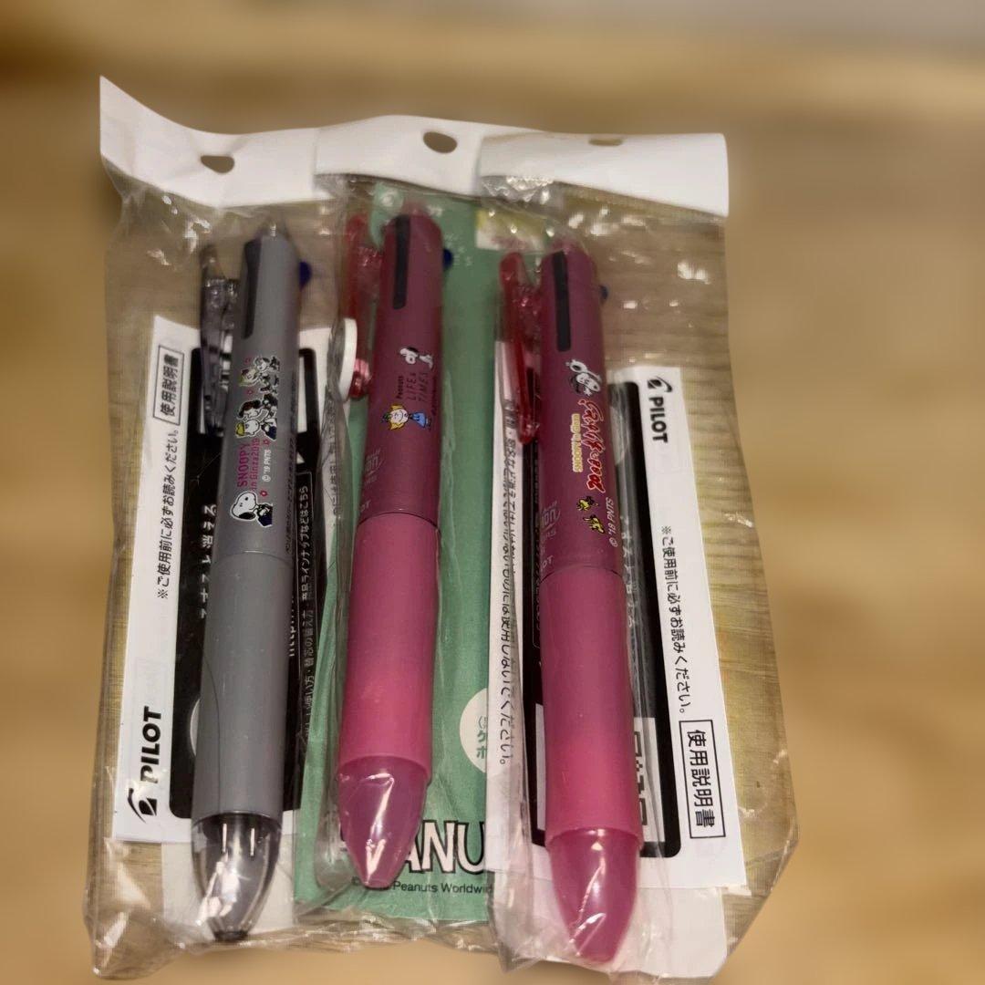 スヌーピー 限定ボールペン　サインペンセット