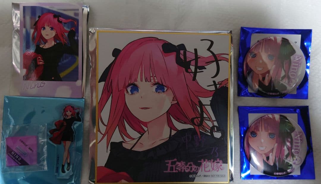 五等分の花嫁　GOTO AKIBA 中野二乃セット