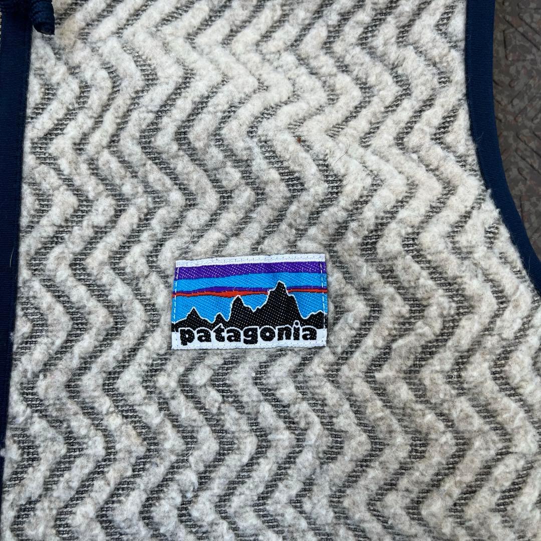 激レア パタゴニア patagonia ウーリー リバーシブル ベスト M