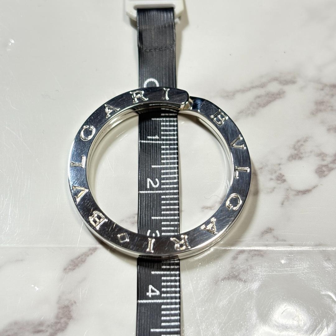 【まめ】ブルガリキーリング SV925 箱付き #B610