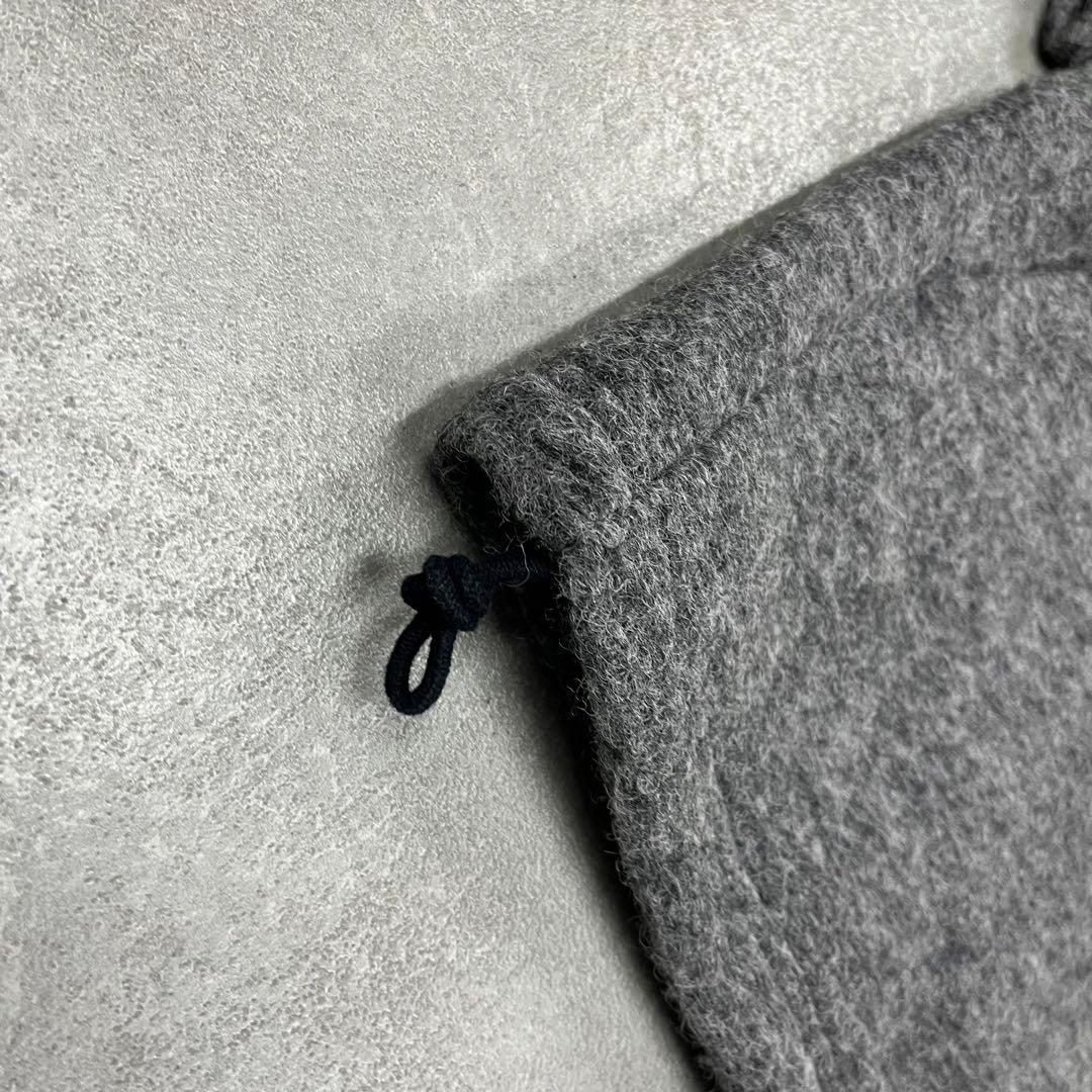 JACKMAN wool watch shirt グレー M