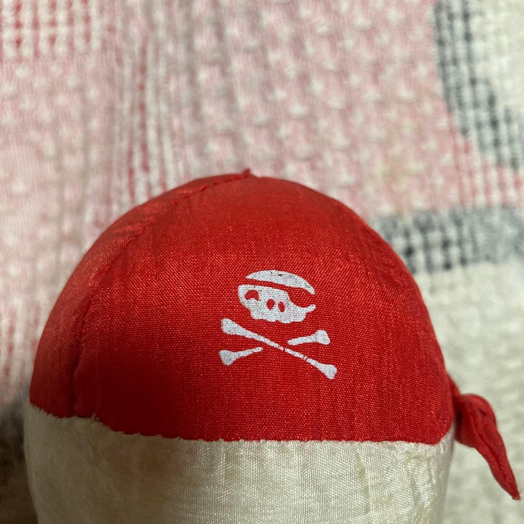 昭和レトロ　セキグチ　フラッフィーバルーン　海賊　ぬいぐるみ　中古品