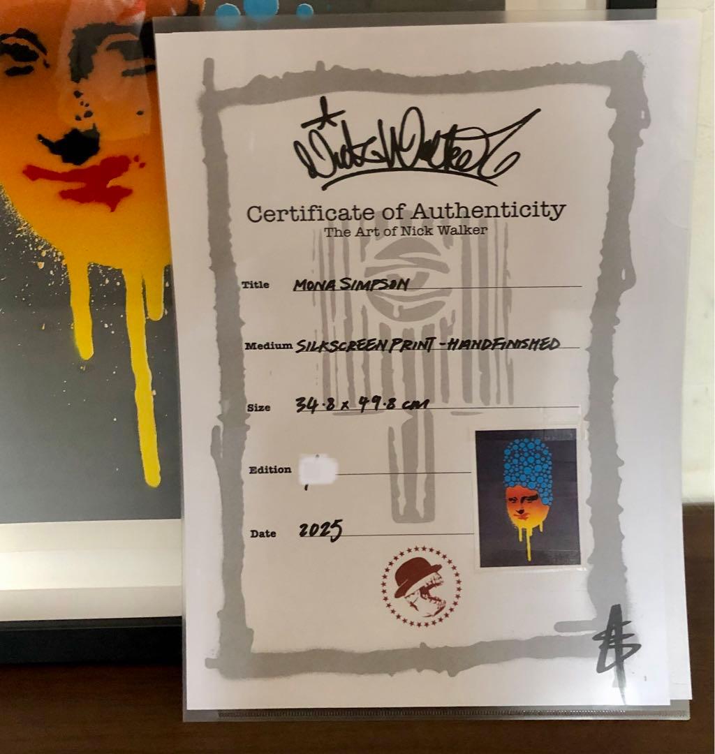 Nick Walker ニックウォーカー 25年新作「Mona Simpson」