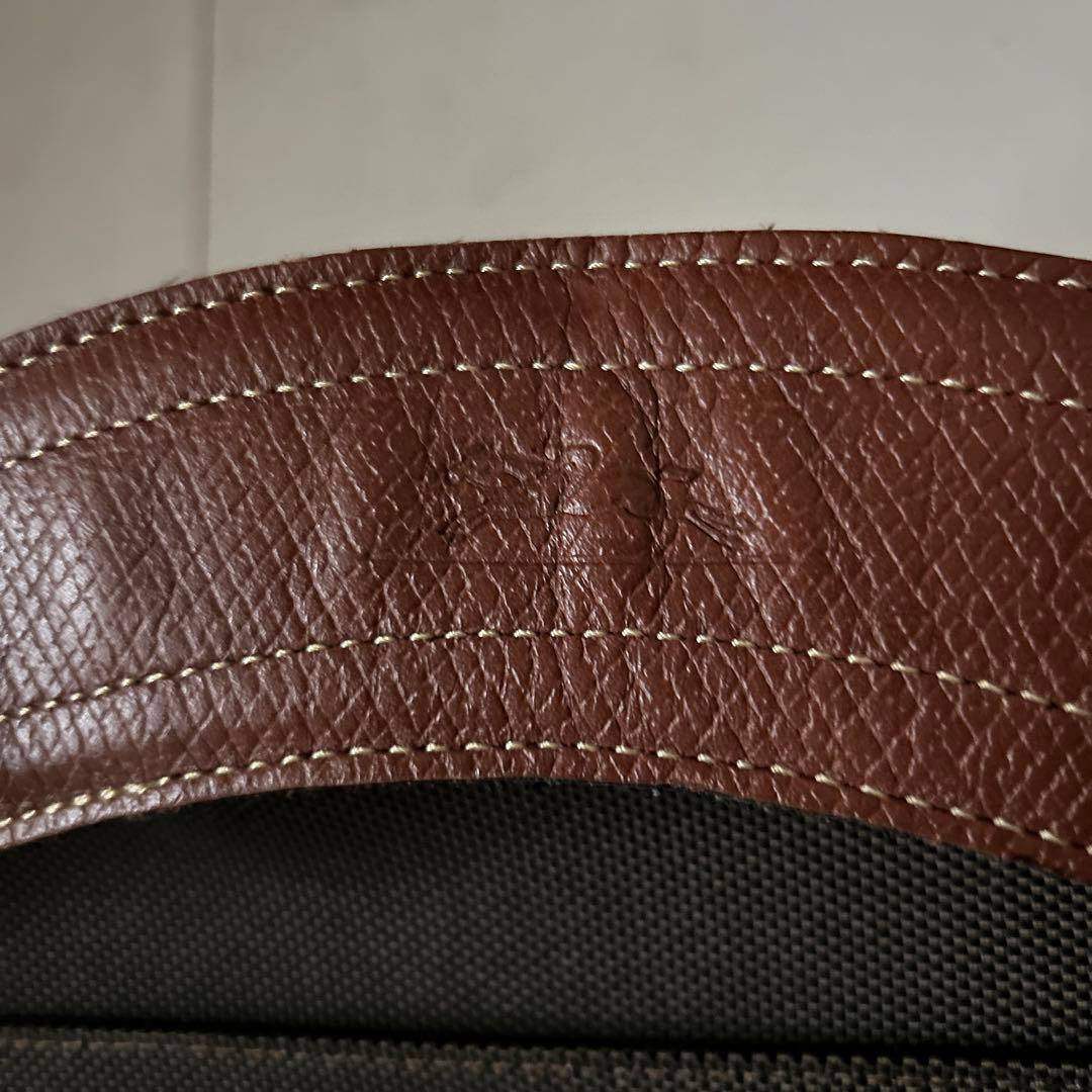 ★美品「LONGCHAMP・ロンシャン」、ショルダーボストンバッグ（キャリーオン