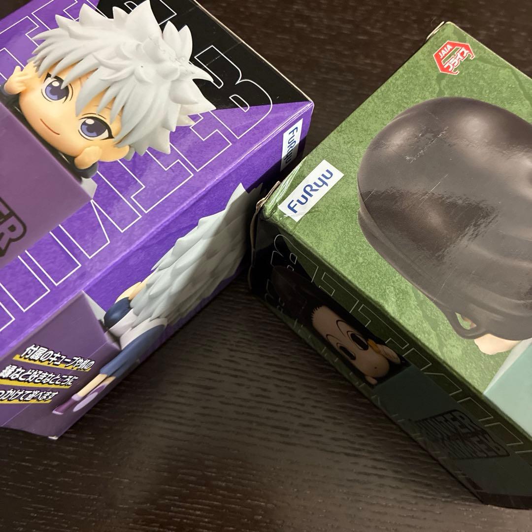 ハンターハンター キルア イルミ ひっかけ フィギュア セット