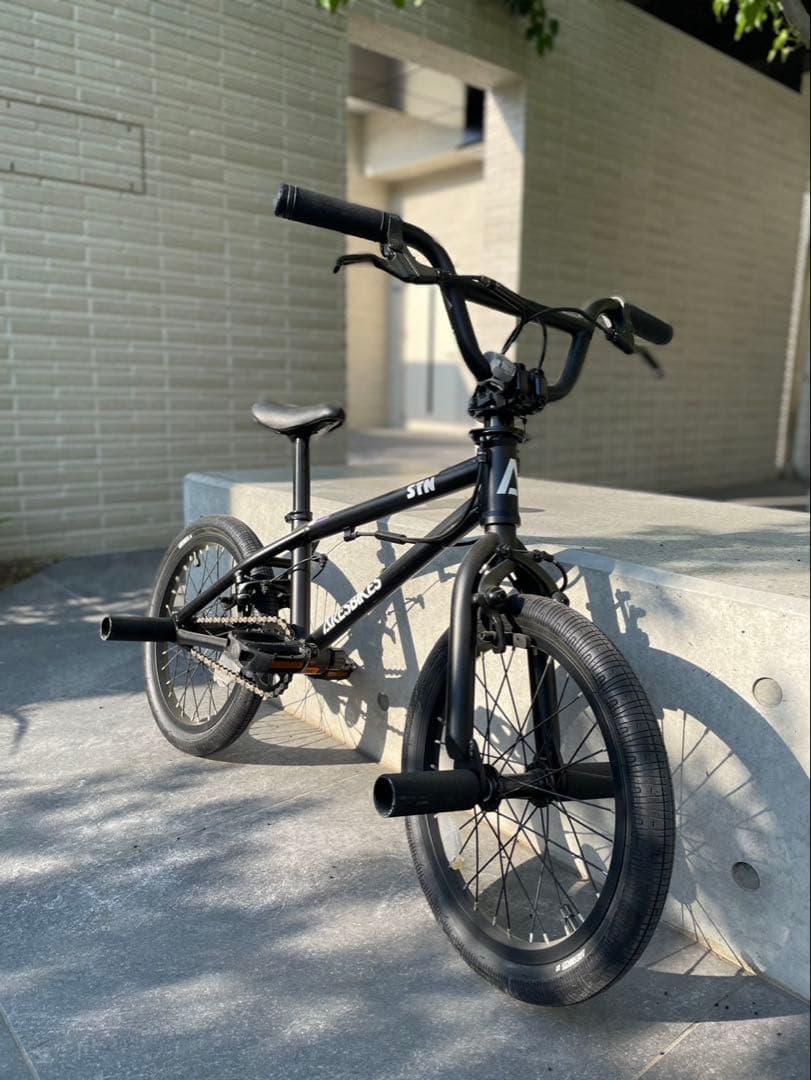 BMX 自転車 ブラック スチールフレーム16インチ