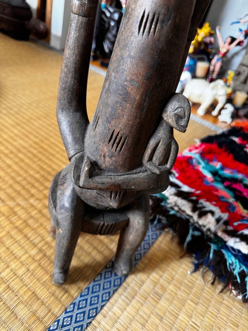 ✴︎更に値下げ！✴︎15000円！✴︎お買い得です！アフリカ 木製60センチ