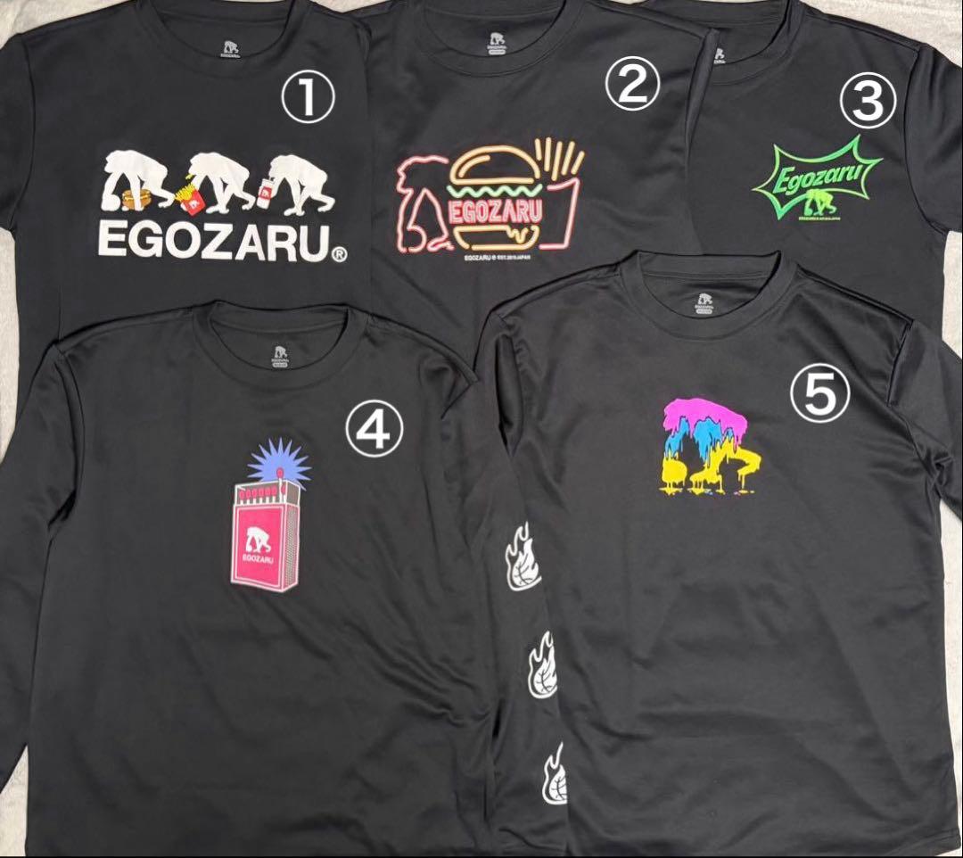 EGOZARU★シャツ5点セット(半袖＆長袖)