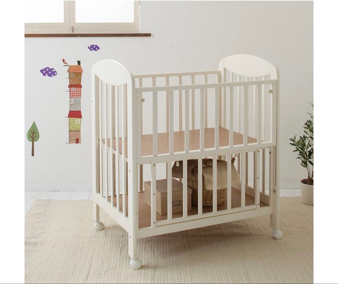 【送料込】katoji ベビーベッド ミニ プチバニラ