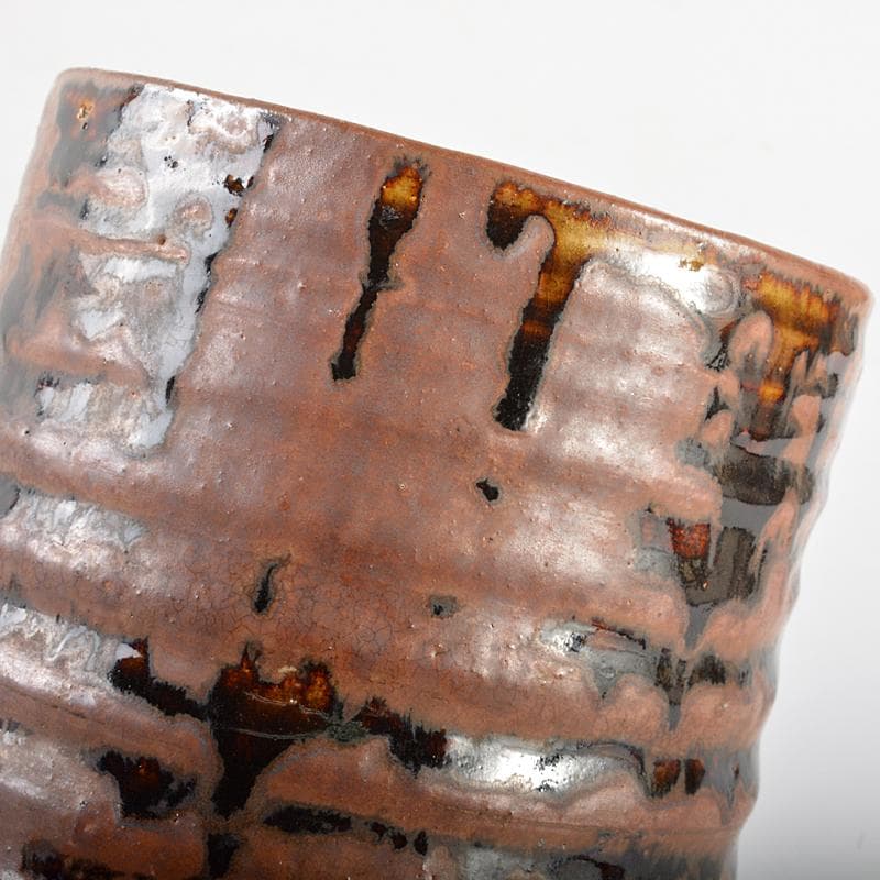 茶道具　江戸中期　瀬戸一重口水指　識箱　箱書きあり　M　R5723