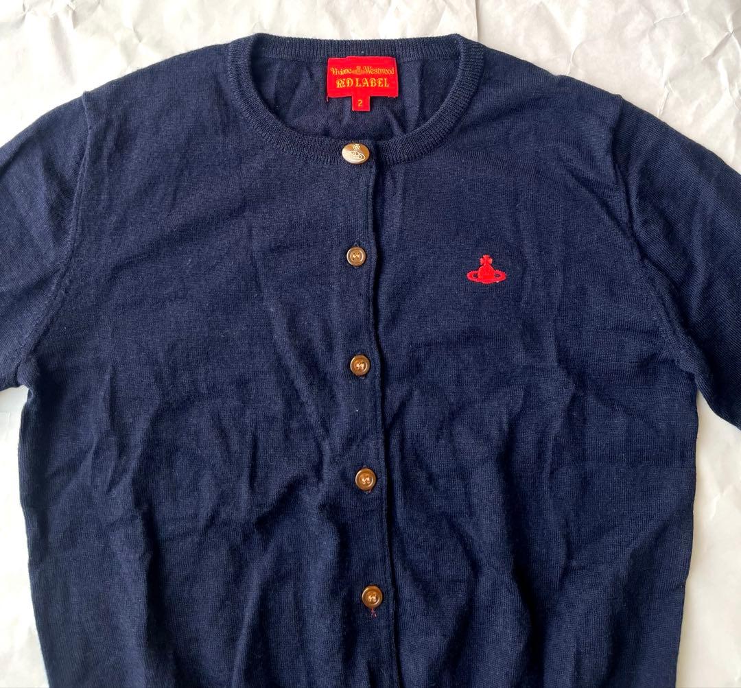 Vivienne Westwood RED LABEL/ネイビー/カーディガン