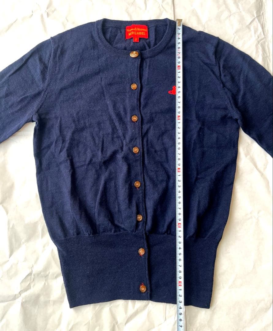 Vivienne Westwood RED LABEL/ネイビー/カーディガン