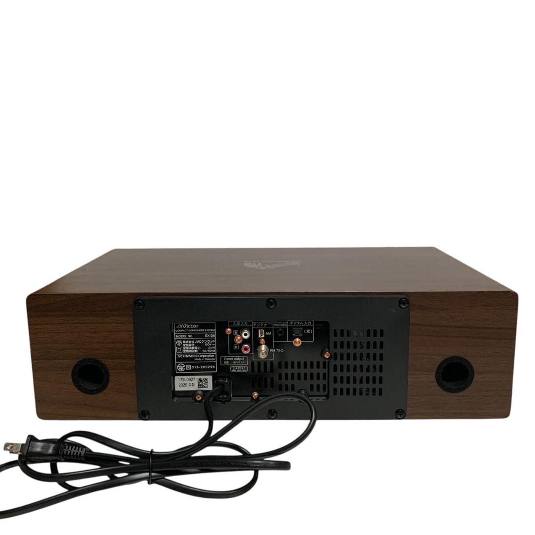 Victor EX-D6 2020年製 本体のみ ミニコンポ CDプレーヤー