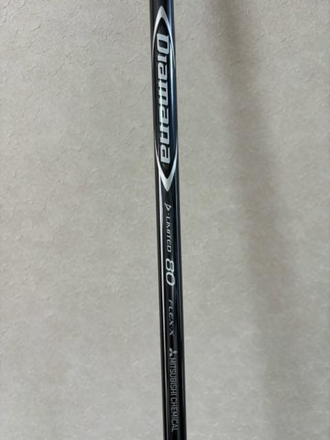 希少 ディアマナ Dリミテッド 80X シャフト ステルス2 FW 7W