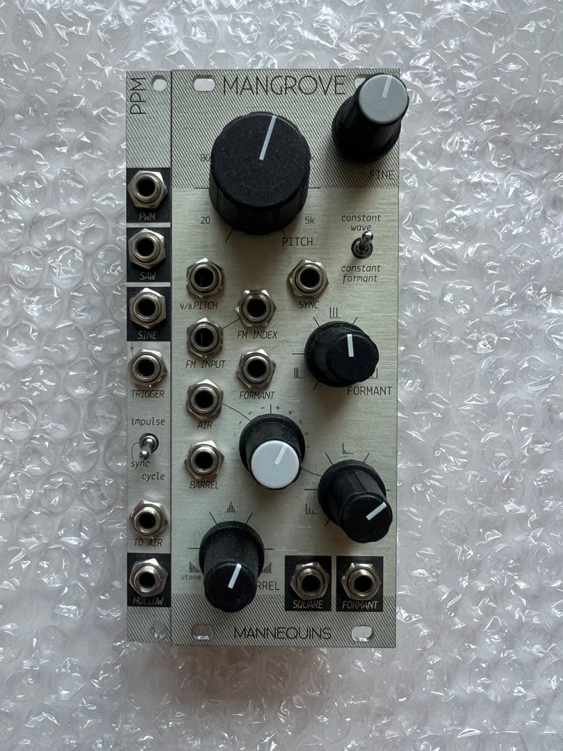 MANNEQUINS MANGROVE +PPM モジュラーシンセサイザー