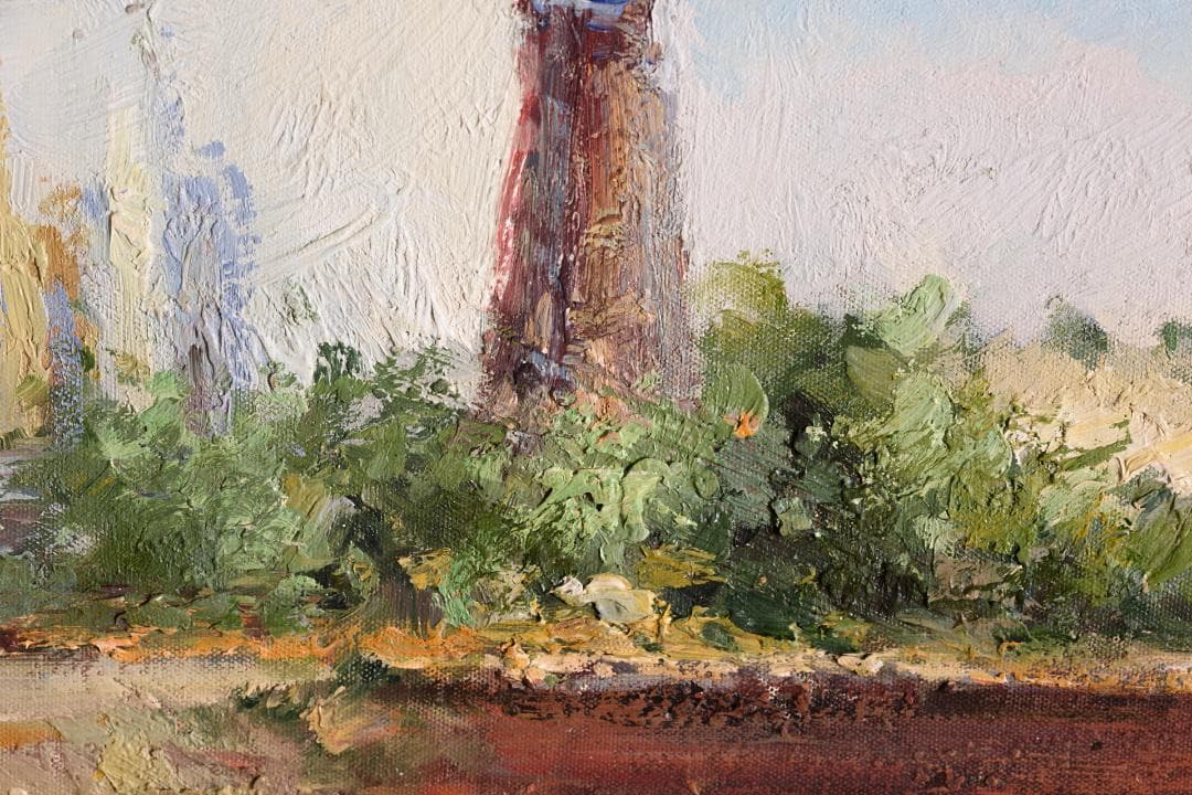 未使用高級ゴールド額付★手書き油絵★外寸約880×660mm 玄関やリビングに7