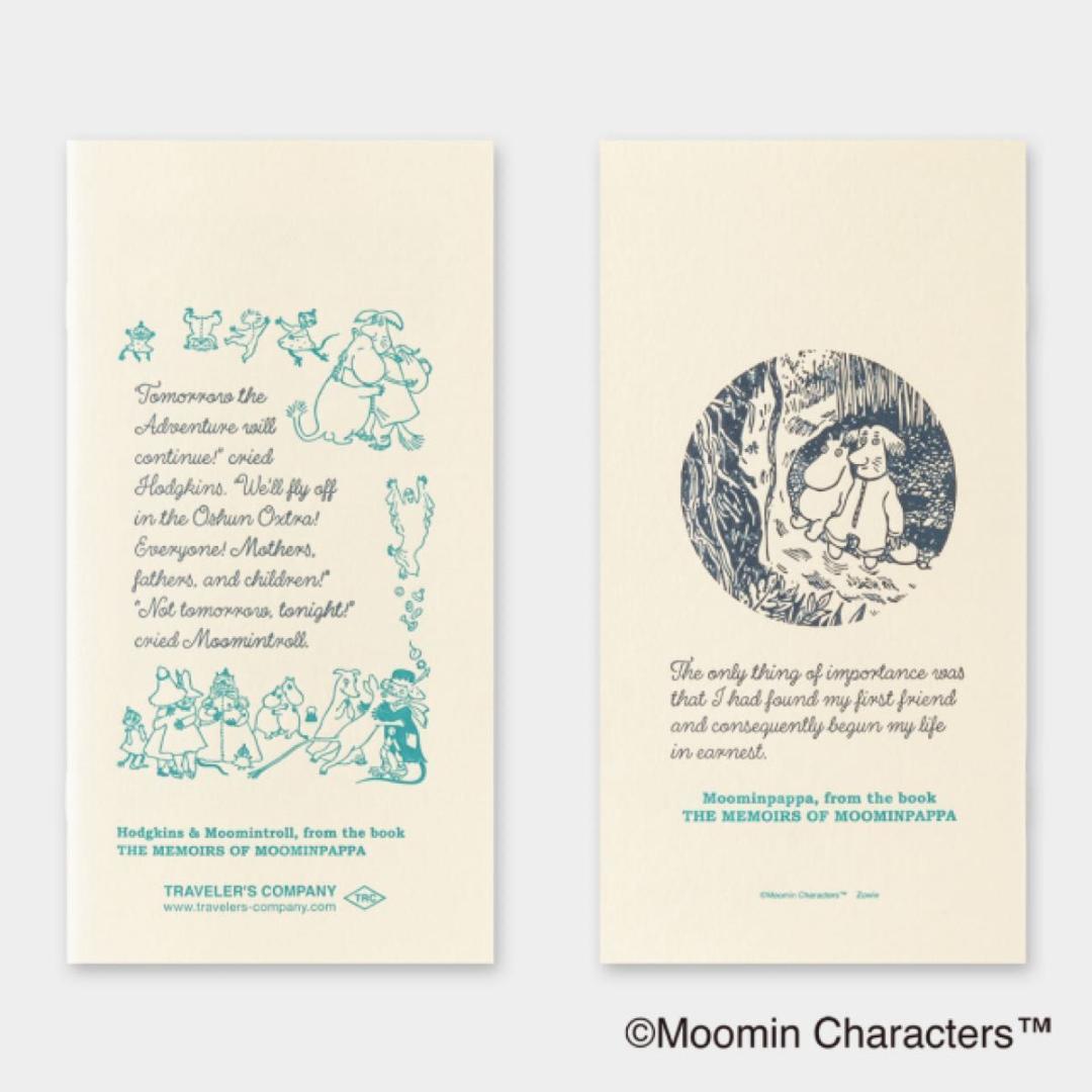 【抽選限定販売品】トラベラーズノート 限定セット MOOMIN パパの思い出