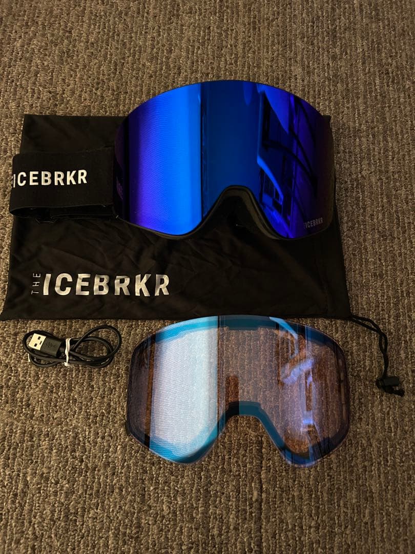 ICEBRKR アイスブレーカーゴーグル 2レンズセッ