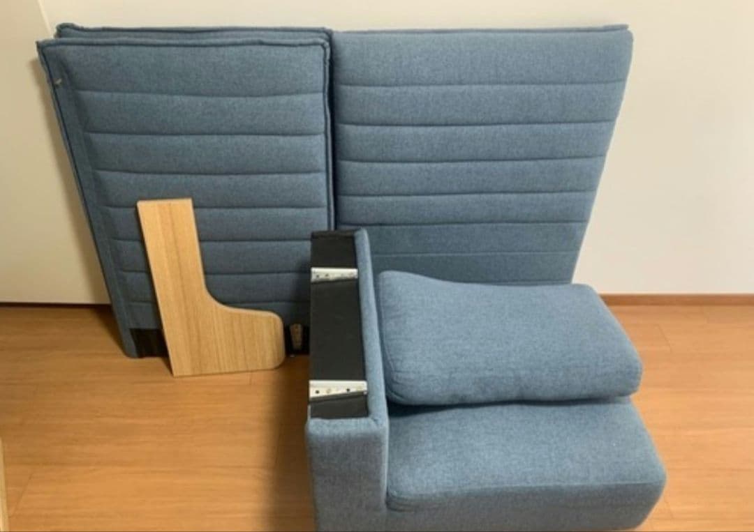 オフィスコム HIBIS 1人用ソファ テーブル付