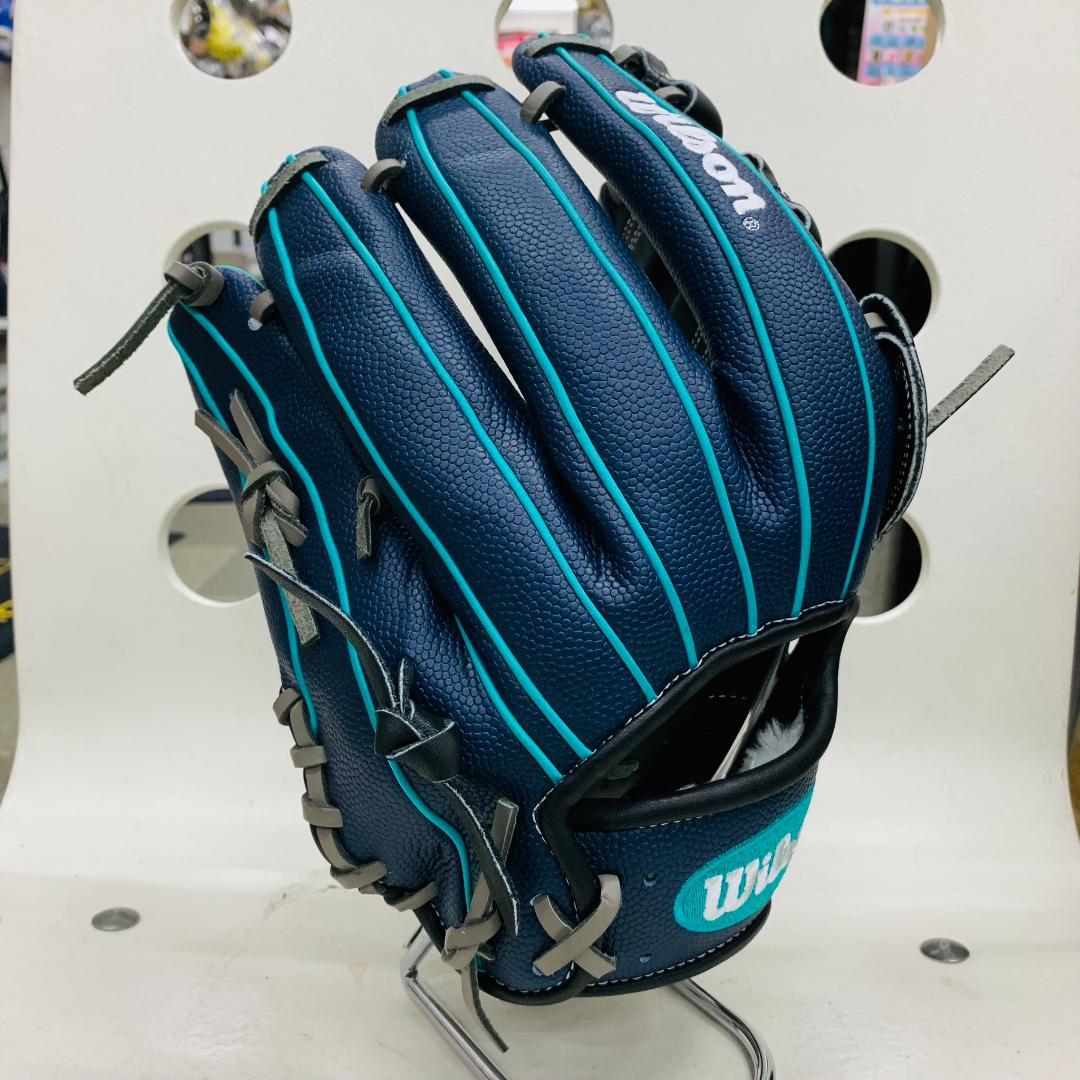 ウイルソン　WBW103878　軟式用　ソフト用　オールラウンド用　型付け済み