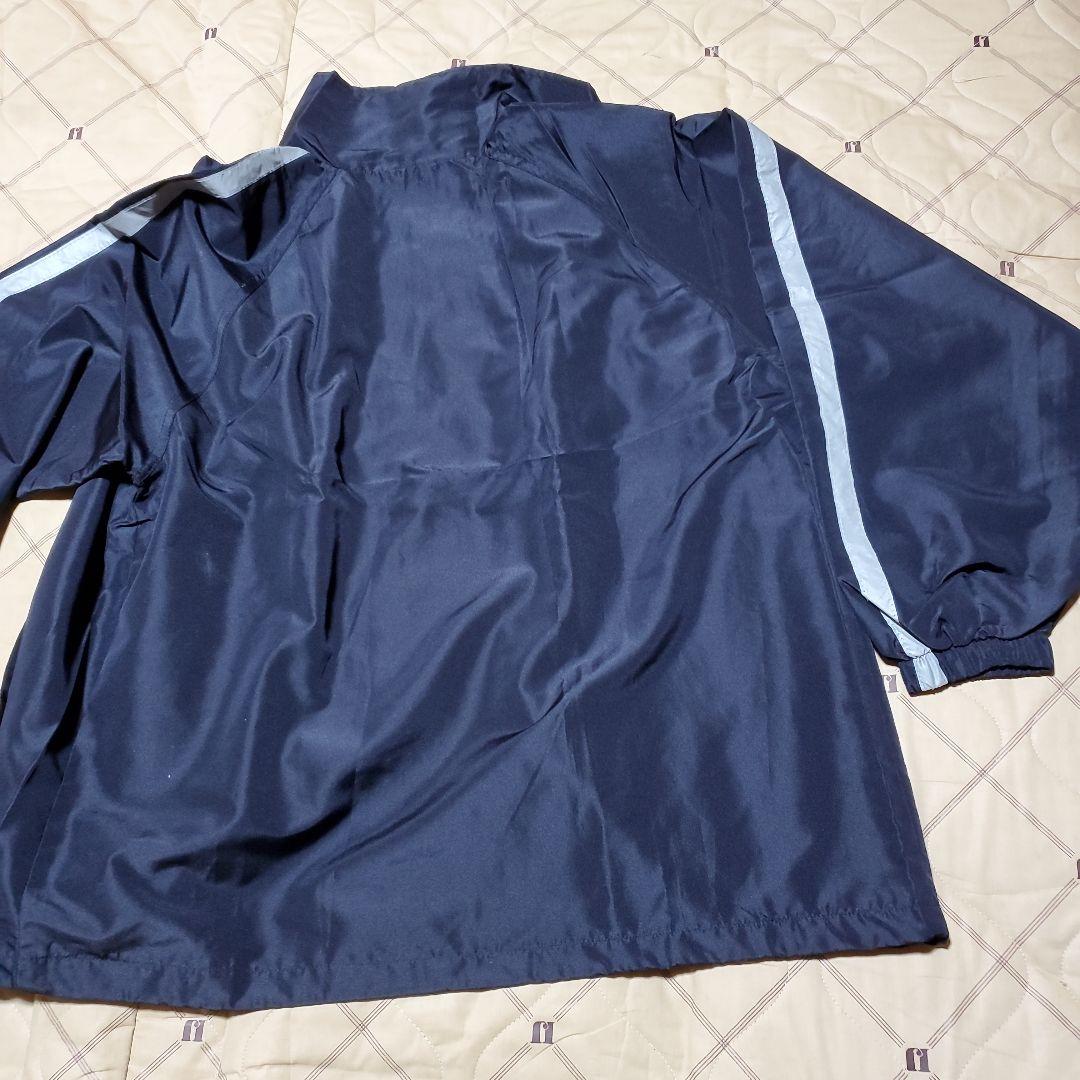 ストゥーシースポーツ　黒ナイロンパーカー上下セット　Lサイズ