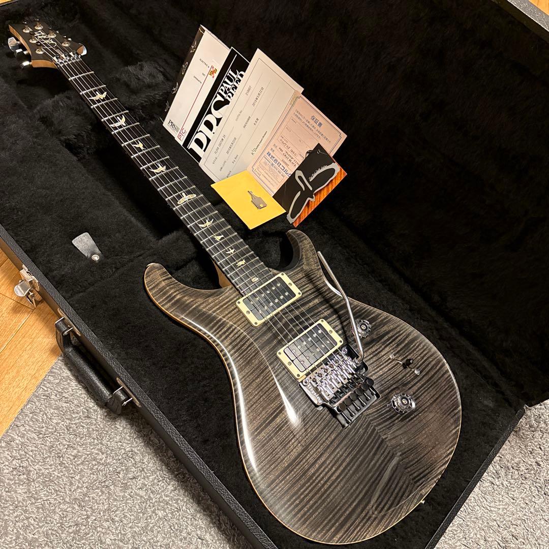ギター 2014 PRS Custom24 Floyd 10Top Gray Black