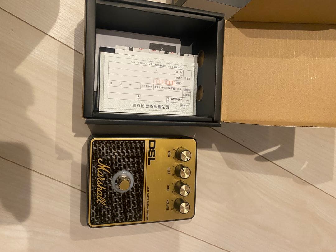 ギター Marshall DSL Over drive Pedal