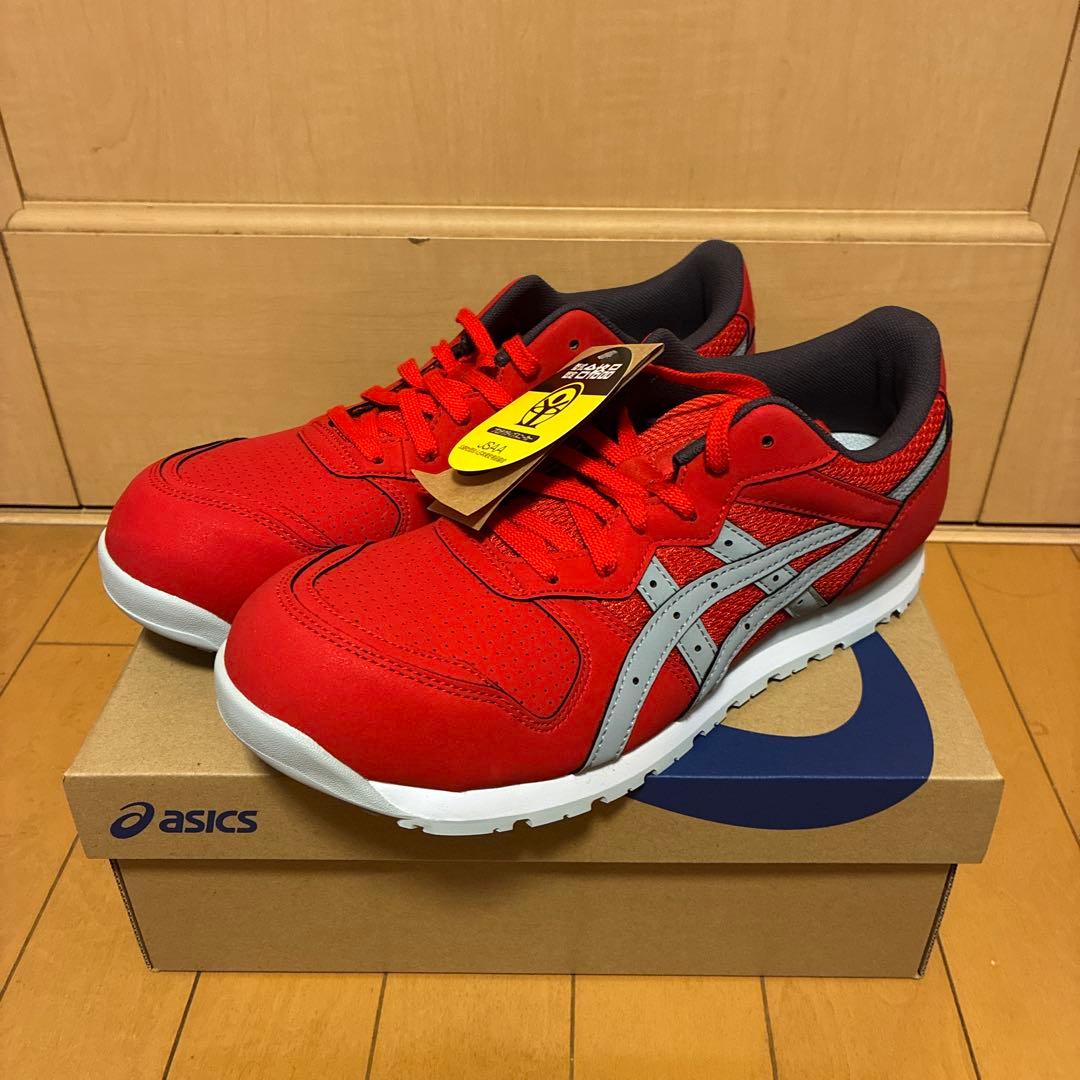【新品未使用】asics 安全靴　WINJOB CP208　プロスニーカー