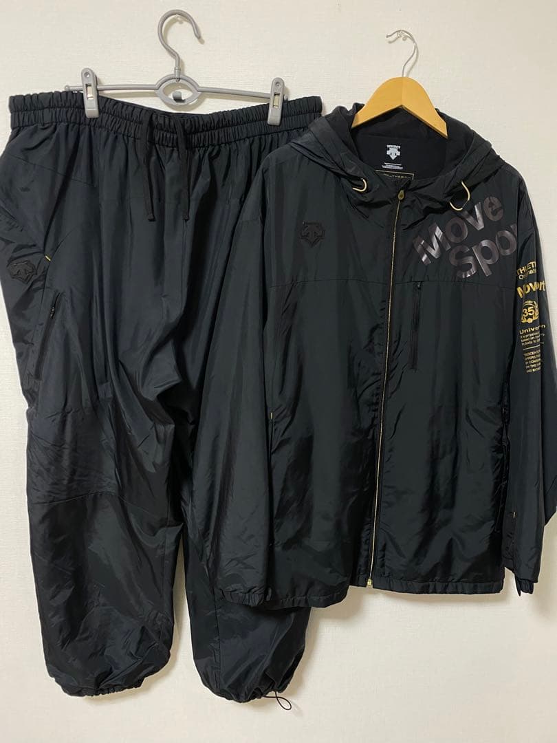 希少 大きいサイズ DESCENTE エクスプラスサーモ セットアップ 4L