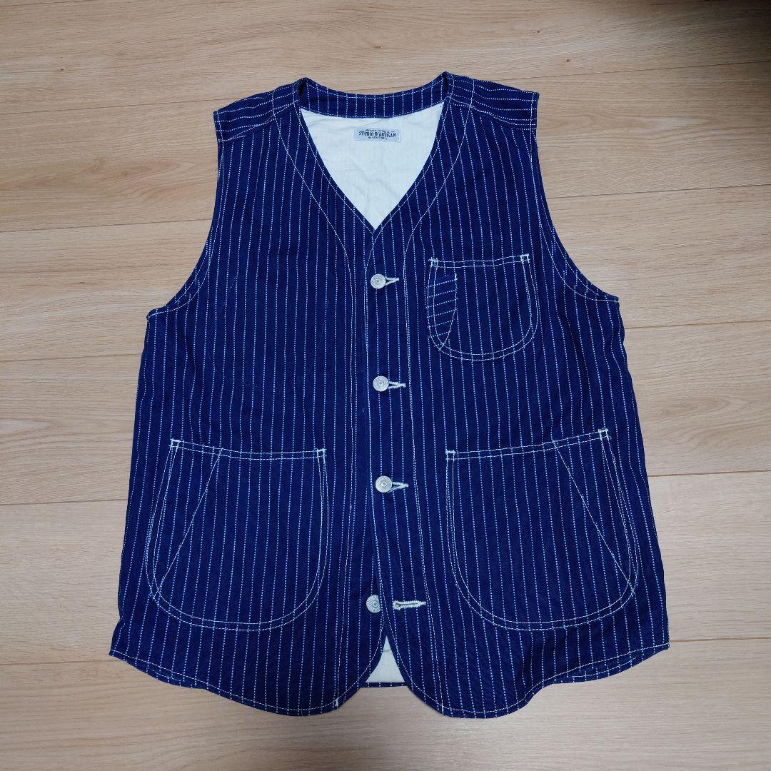 STUDIO D'ARTISAN ウォバッシュベスト