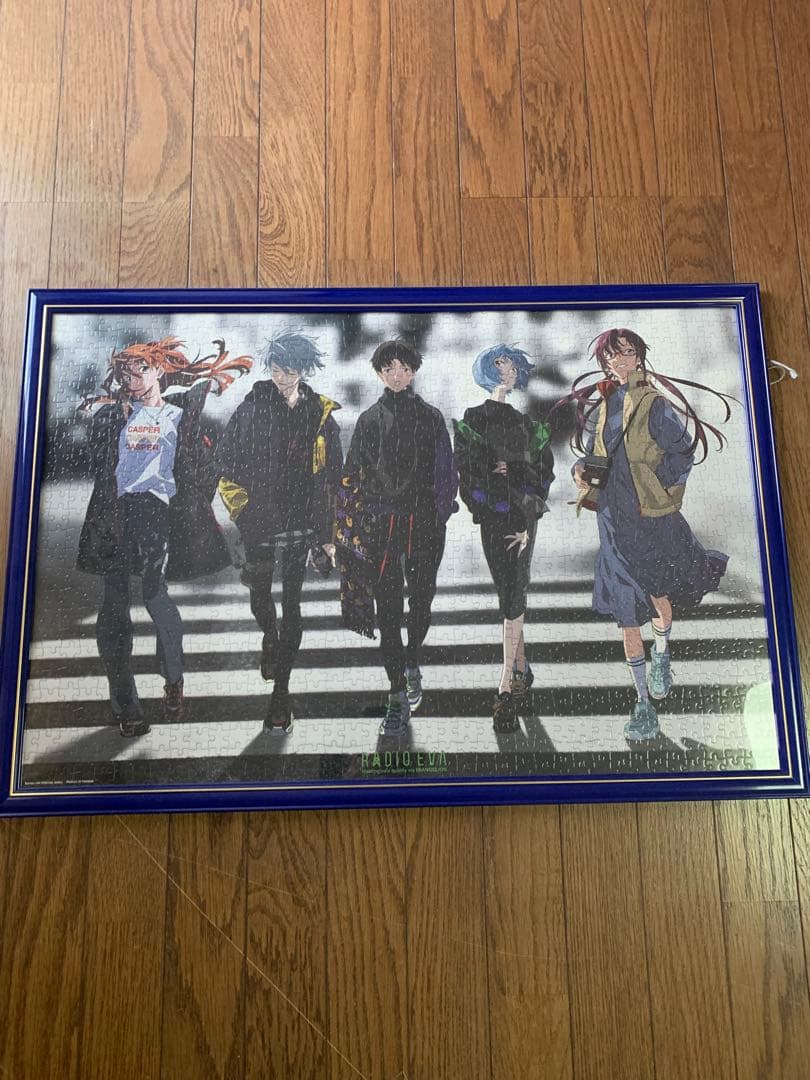 RADIO EVA エヴァンゲリオン 公式ジグゾーパズル 完成品 5点セット