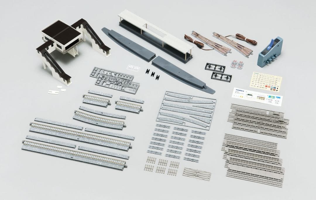 TOMIX 91015 ワイドレール待避線駅セットⅡ(レールパターンCB)